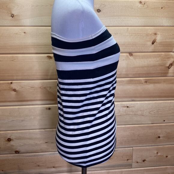 Free People Striped Strapless Ruched Tank Top Size Small - Picture 7 of 11
